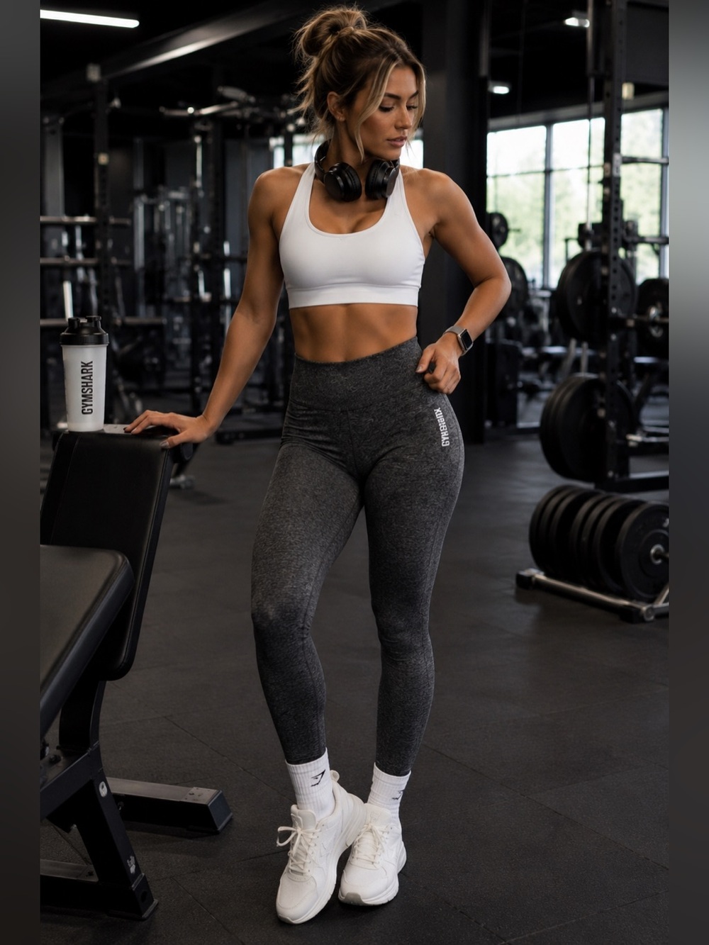 Gymshark Heather Gray Legging